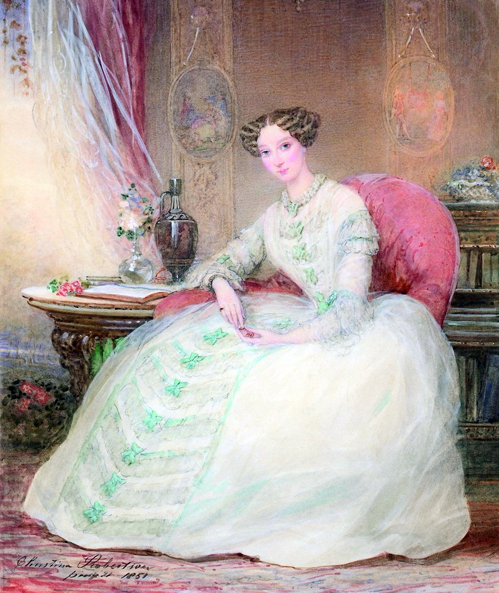 Кристина Робертсон портрет Великой княгини Марии Александровны