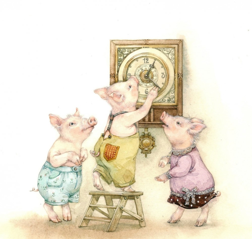 Свинки иллюстраторы художники