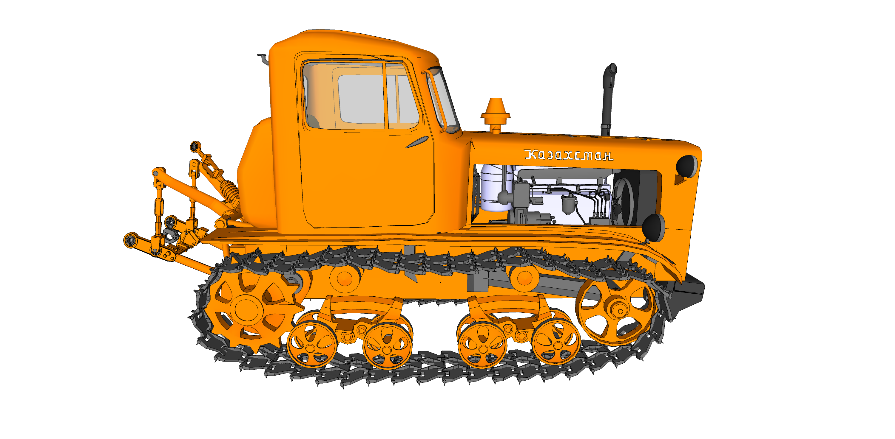 Казахстан трактор