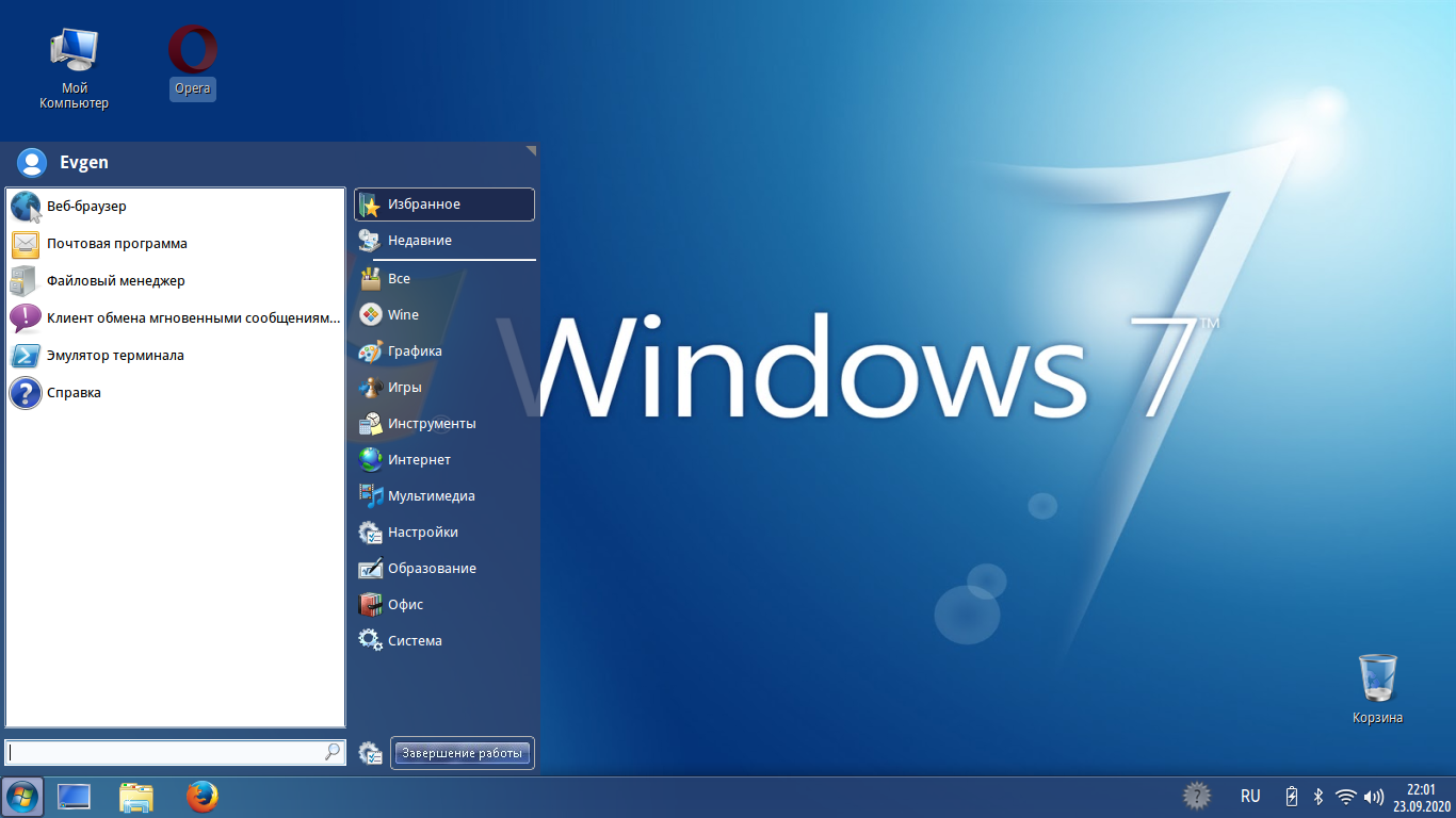 Linux с интерфейсом Windows