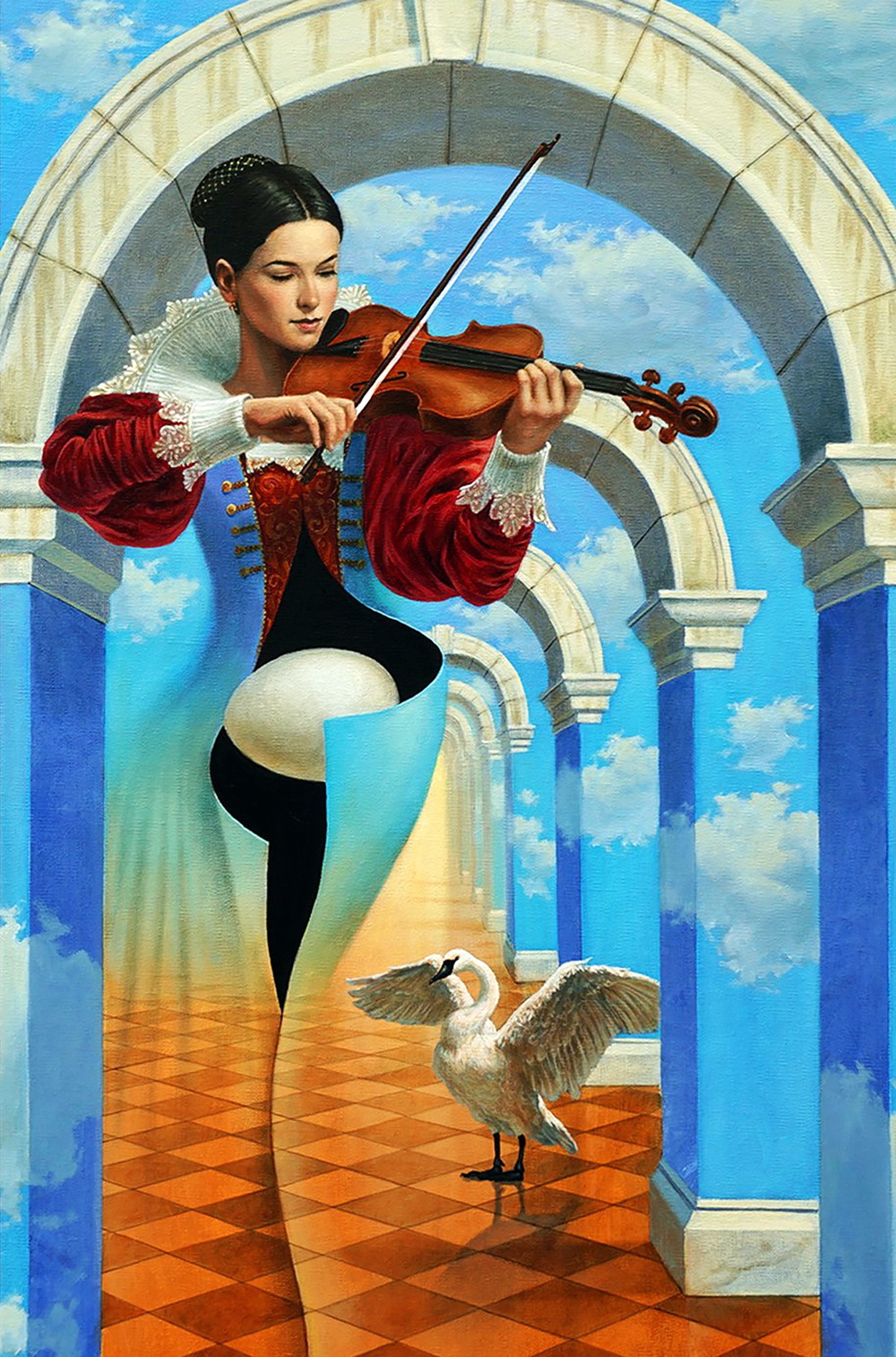 Картины михаил хохлачев michael cheval