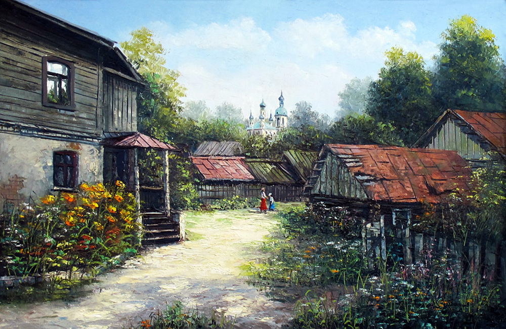 Вдали от суеты картина