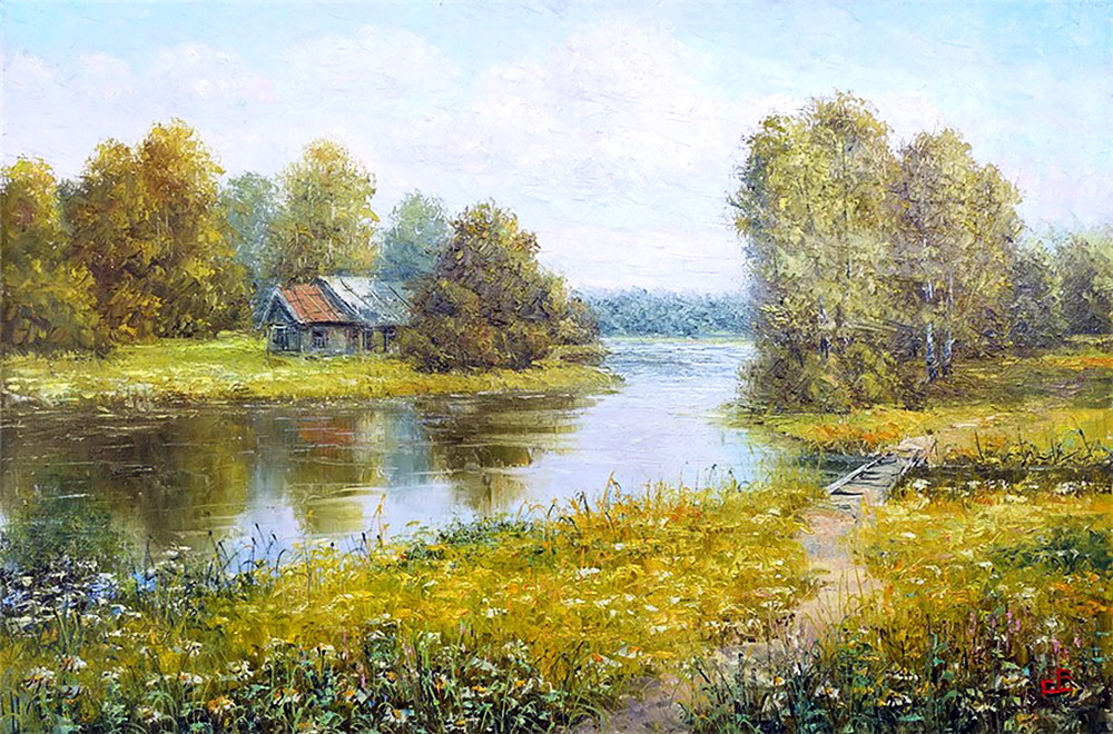 Вдали от суеты картина