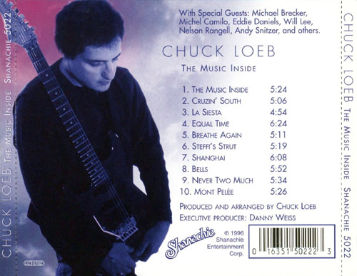 Chuck Loeb - The Music Inside - Back 拷贝