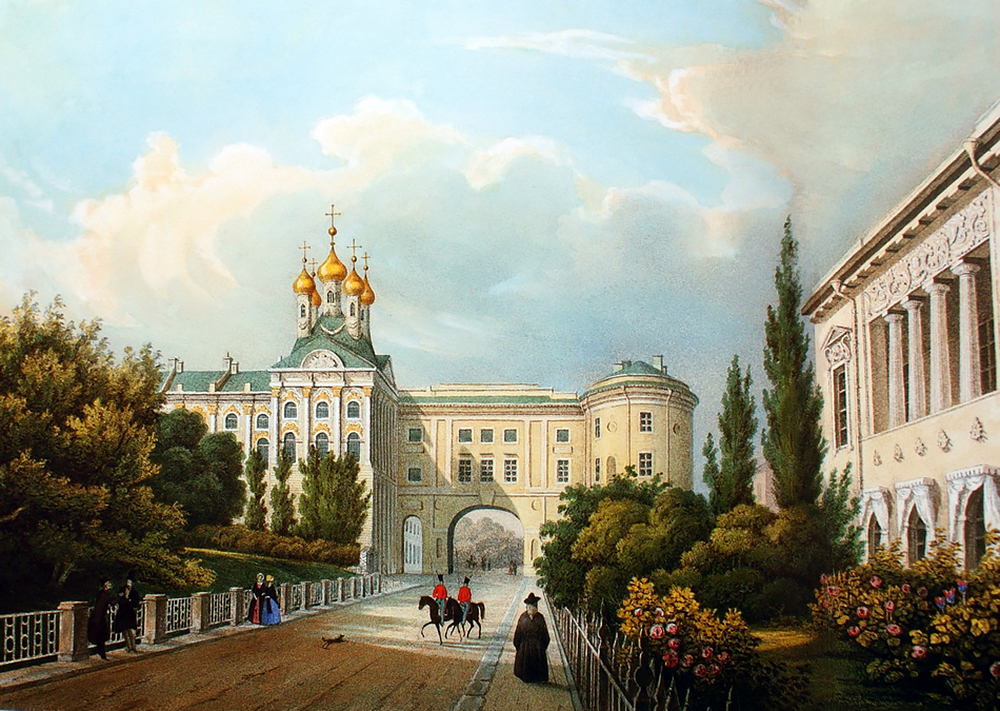 Александровский дворец картины - 87 фото