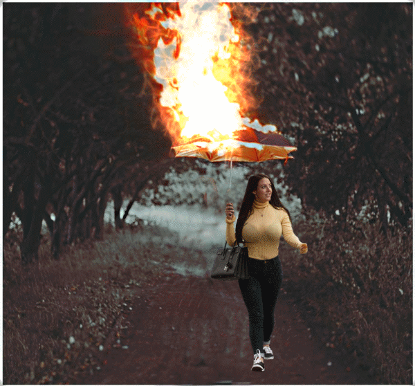 оно ясным огнем