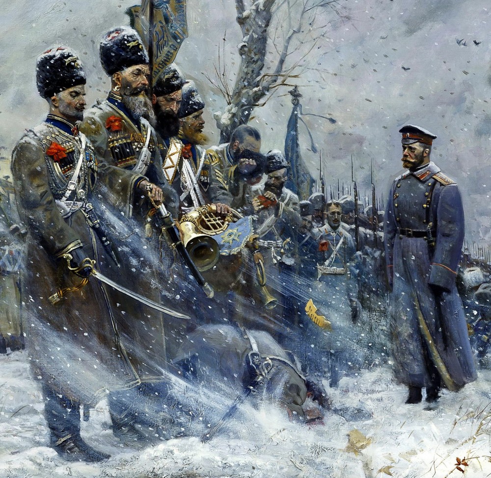 Прощание с конвоем картина