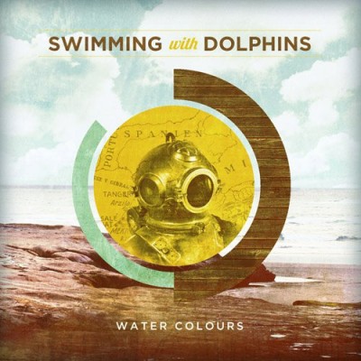 SwimmingWithDolphins-WaterColours