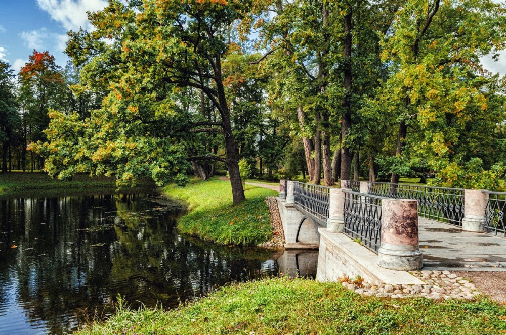 Александровский парк в пушкине фото