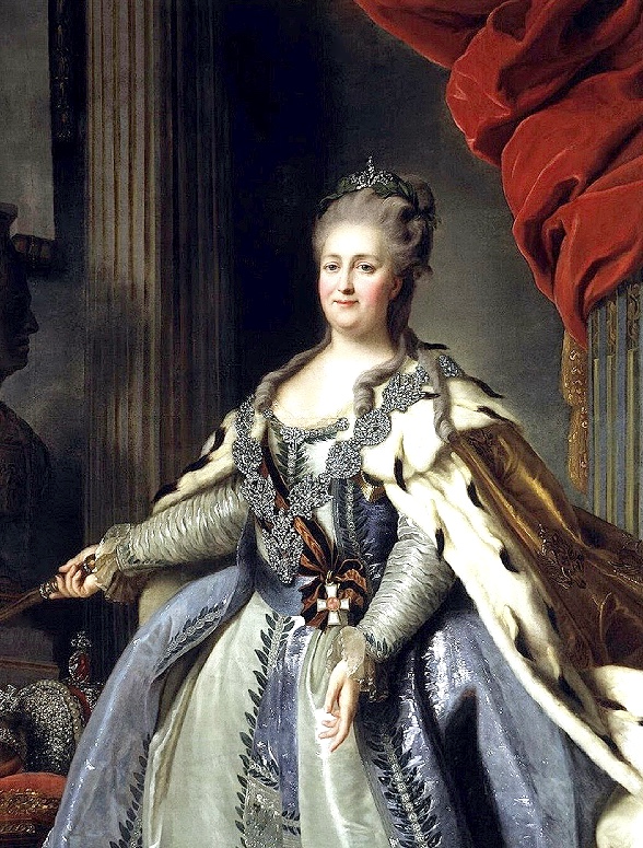 Рокотов Ф. Портрет Екатерины II (1780-е)