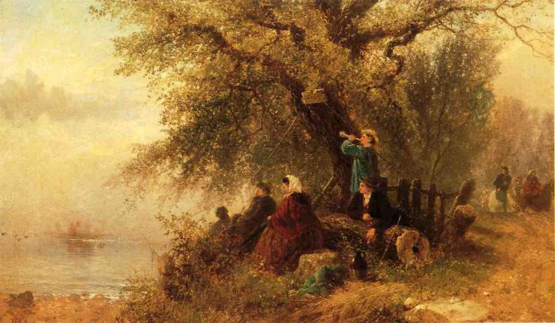 Albert-Fitch-Bellows-The-Ferry-Landing