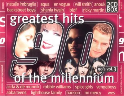 greatest hits of the millenium 90-3 front