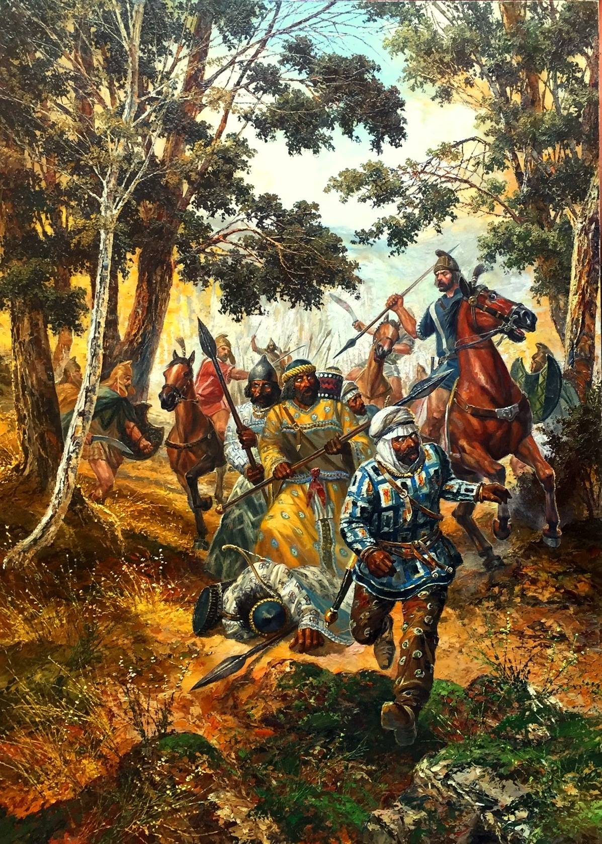 traki-napadat-otryad-persi-ot-armiyata-na-tsar-dariy