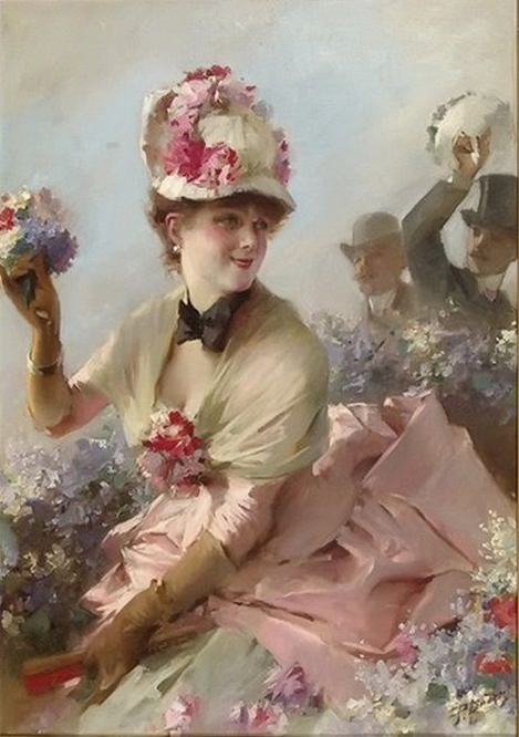 Philippe Jacques LINDER (French, 1835-1914)-Catherine La Rose (9)