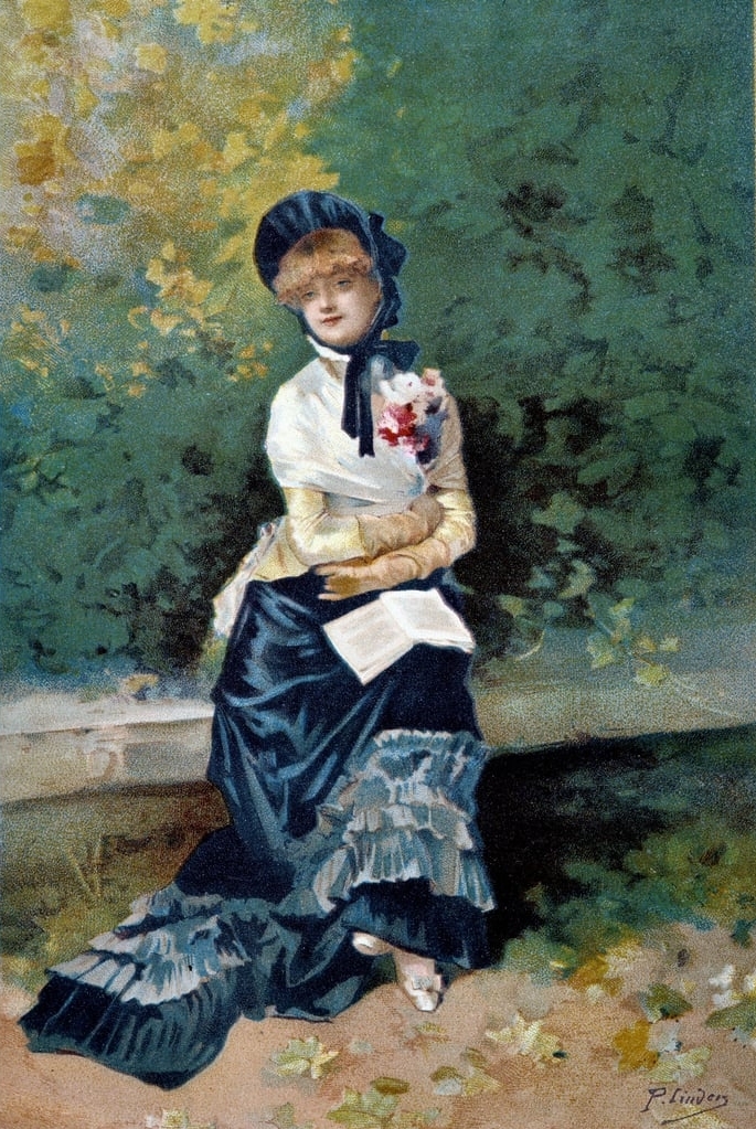 Philippe Jacques LINDER (French, 1835-1914)-Catherine La Rose (18)