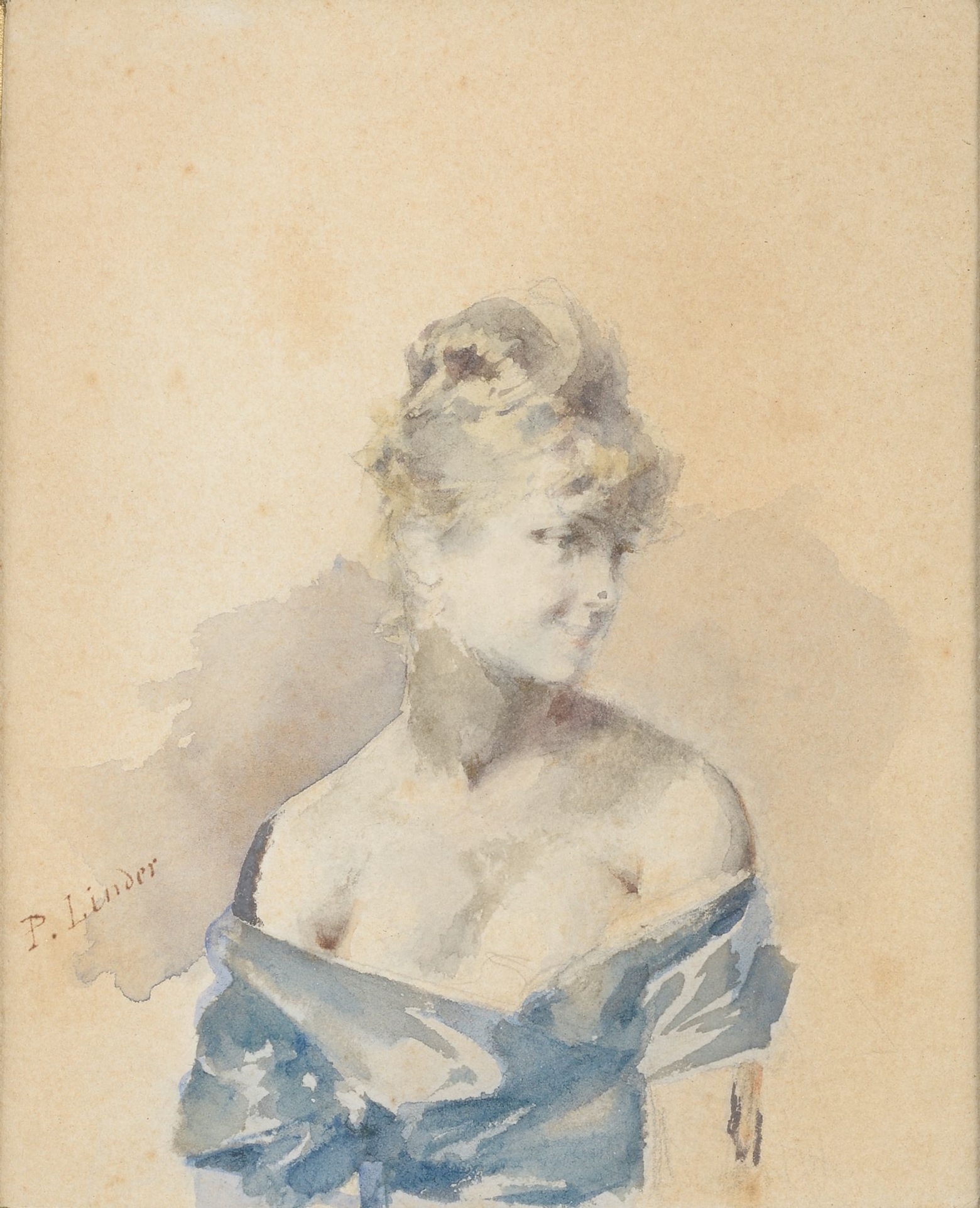 Philippe Jacques LINDER (French, 1835-1914)-Catherine La Rose (15)