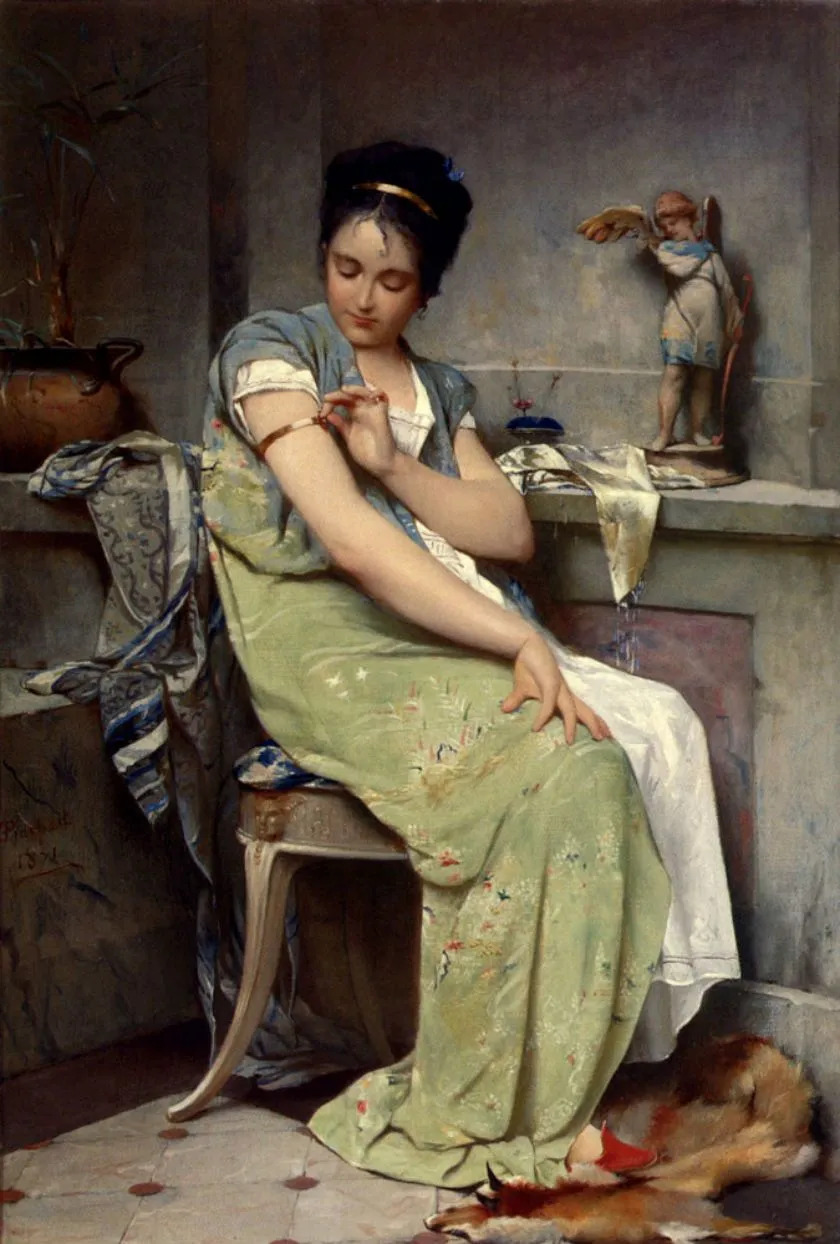 Auguste-Emile-Pinchart-The-Amule