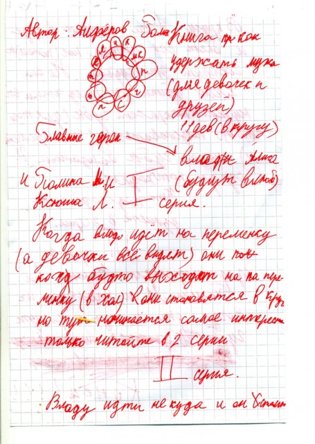 Сценарий Ромы. Часть 1