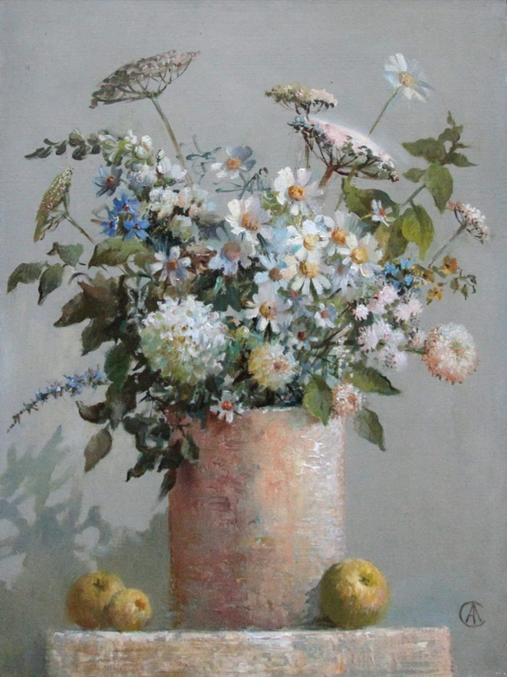 buketik-i-tri-zheltyx-yablochka