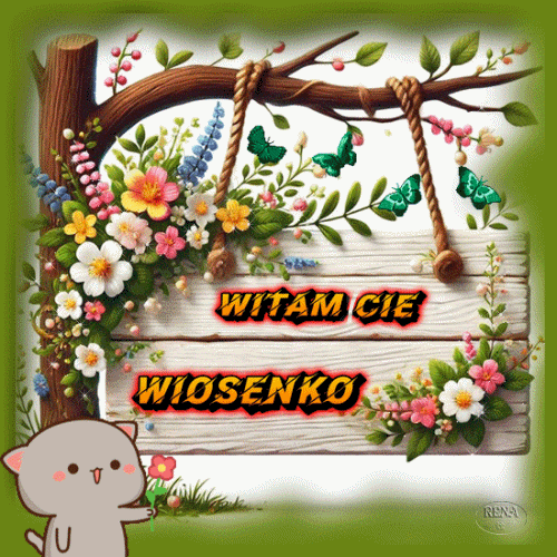 Witam cię wiosenko