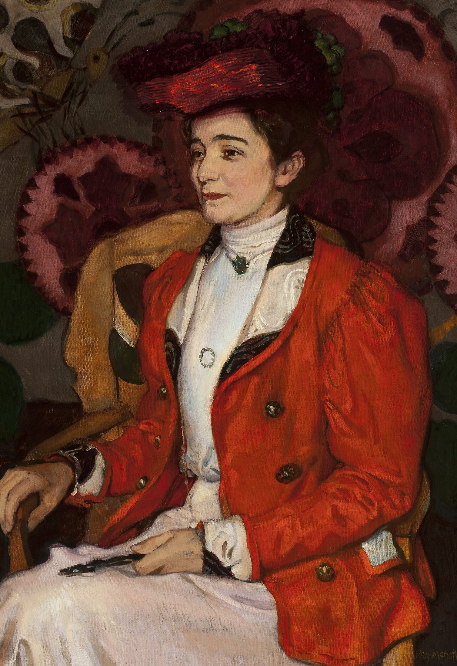 Józef_Mehoffer_-_Portrait_of_Iza