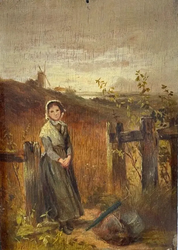 frederick-walker-oil-on-oak-pane