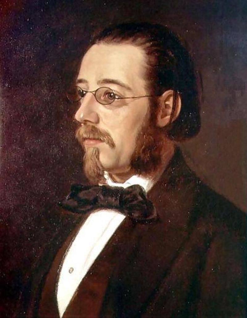 Geskel Saloman (1821-1902) Portrait of Bedrich Smetana composer - Catherine La Rose