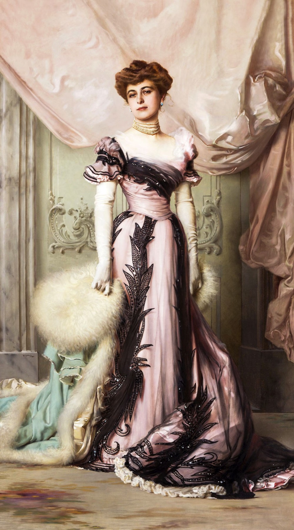 6VittorioMatteoCorcos185933Portrait of the Countess Carolina Sommaruga Maraini901,,