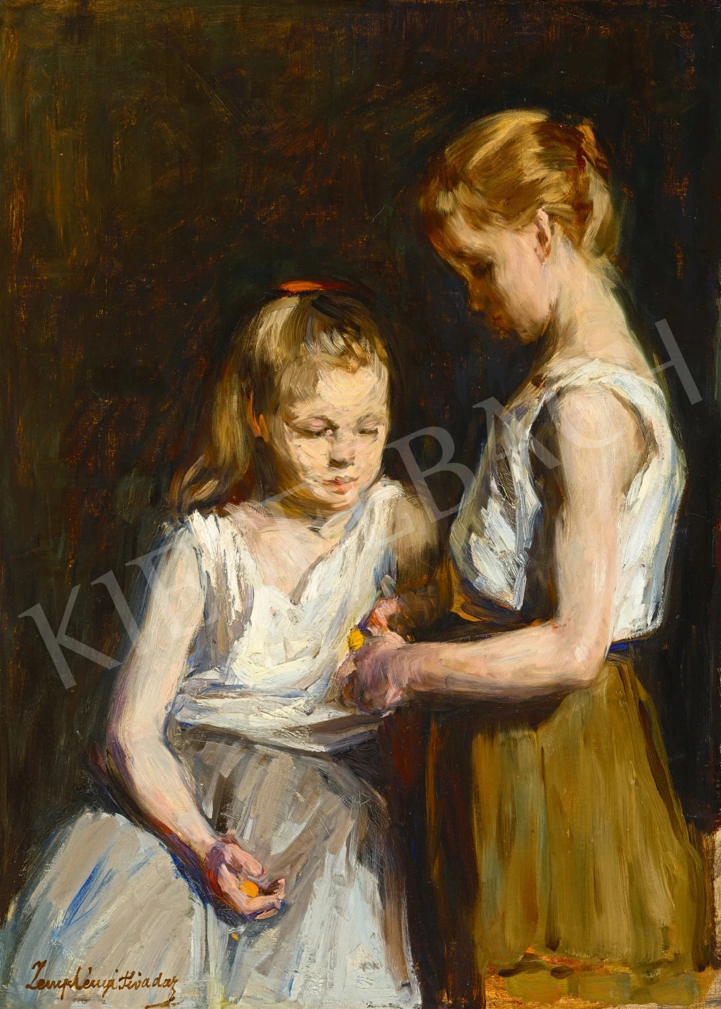 young-girls-peeling-oranges-22Z1