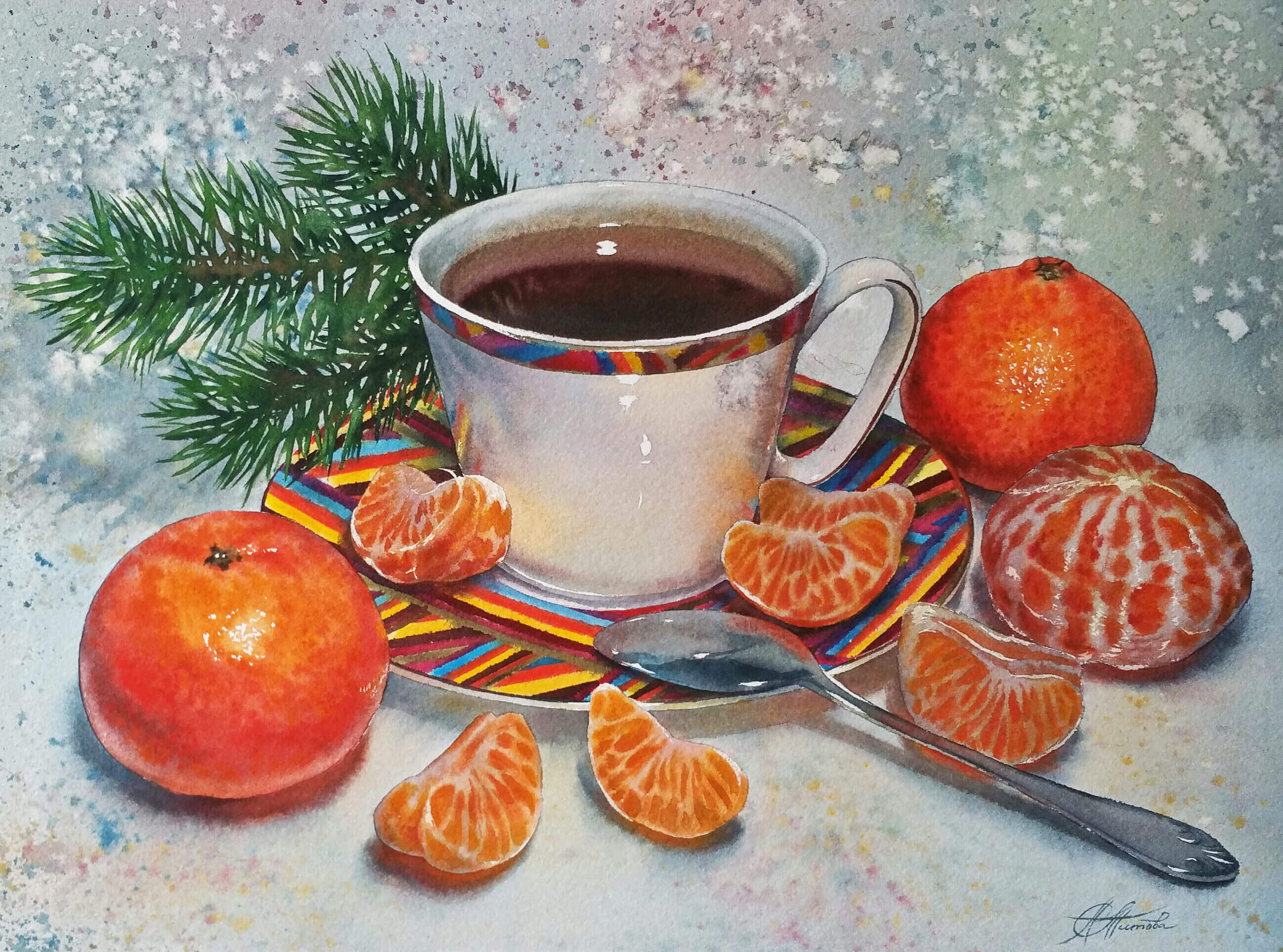 mandarinovoe-chaepitie