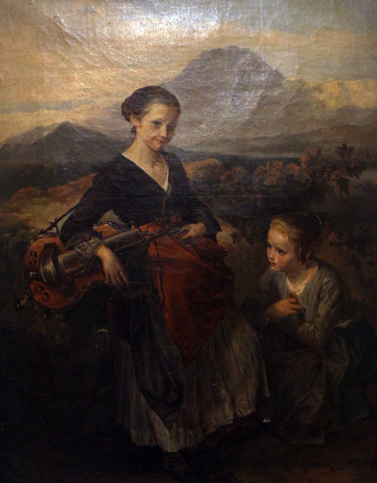 Gerolamo_induno,_la_suonatrice_d