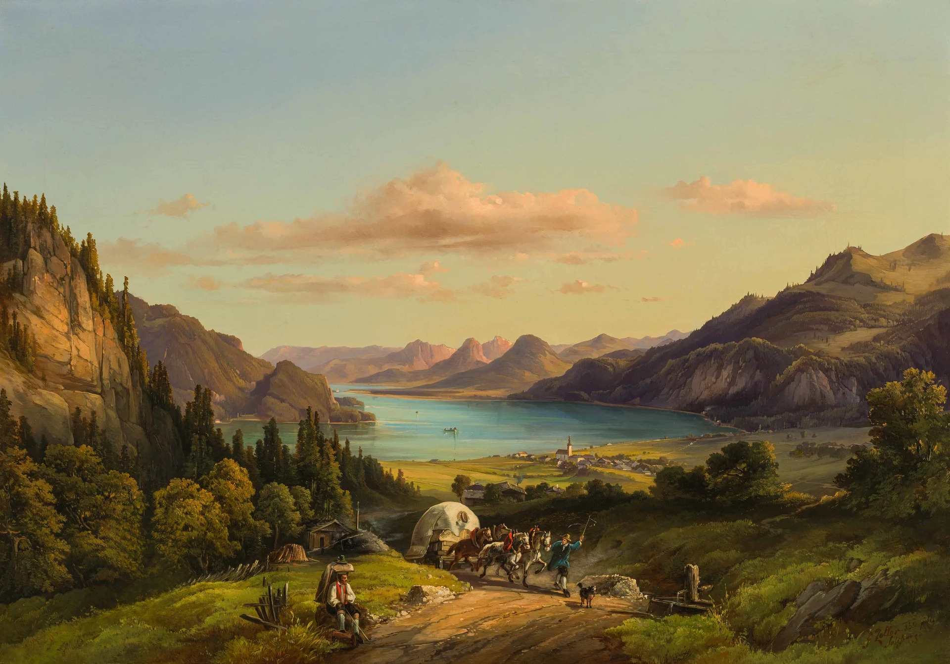 friedrich-zeller-view-of-st--gil