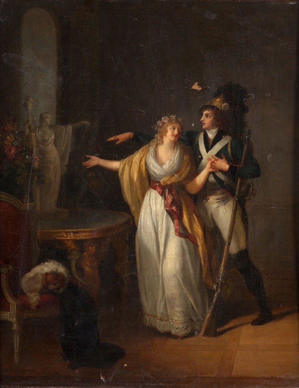 33 Клятва любви (La Declaration d_amour)_41 х 33_х.,м._Частное собрание