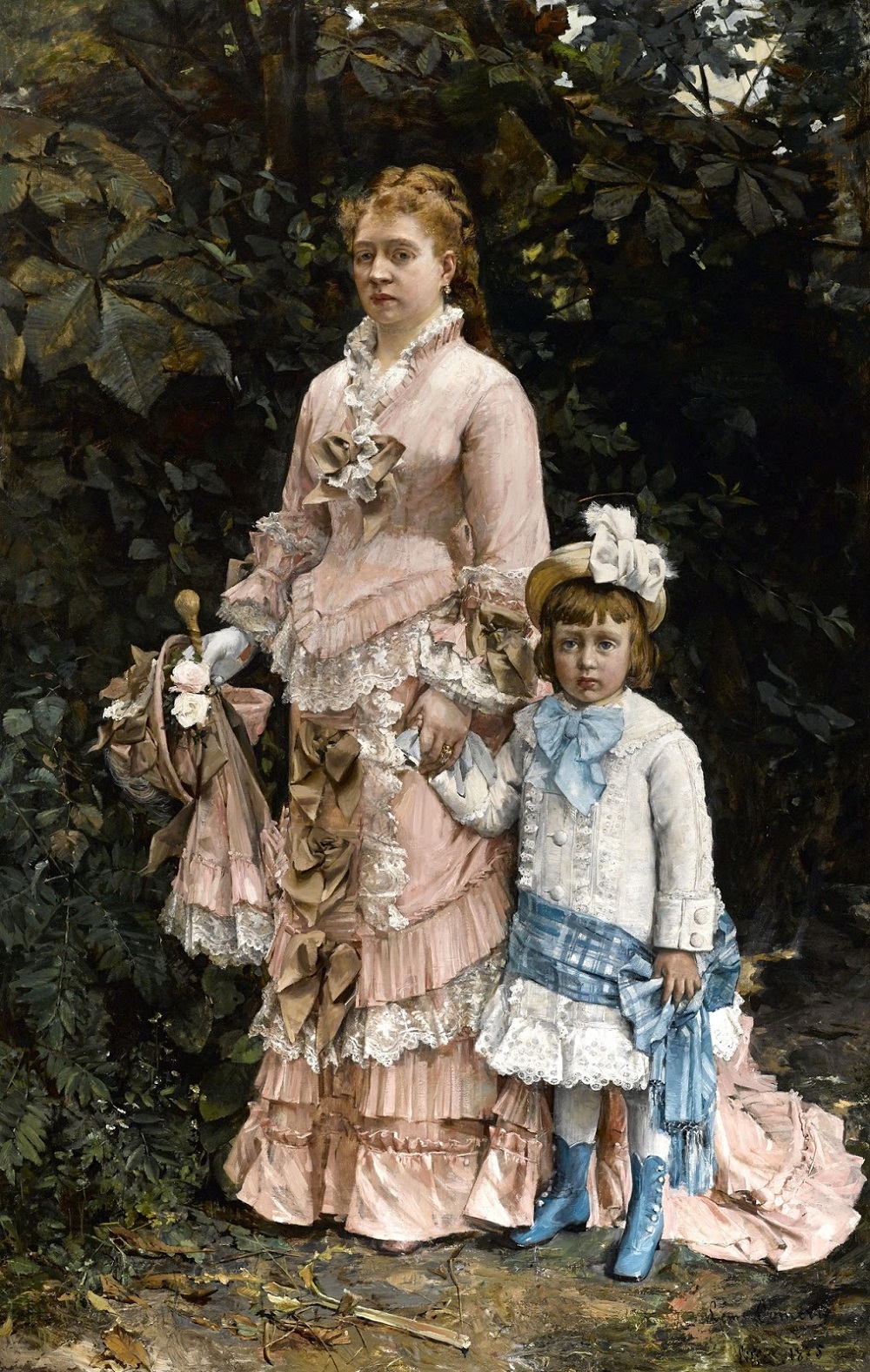 32-1875_Воскресная прогулка_199 x 126_х.,м._Частное собрание
