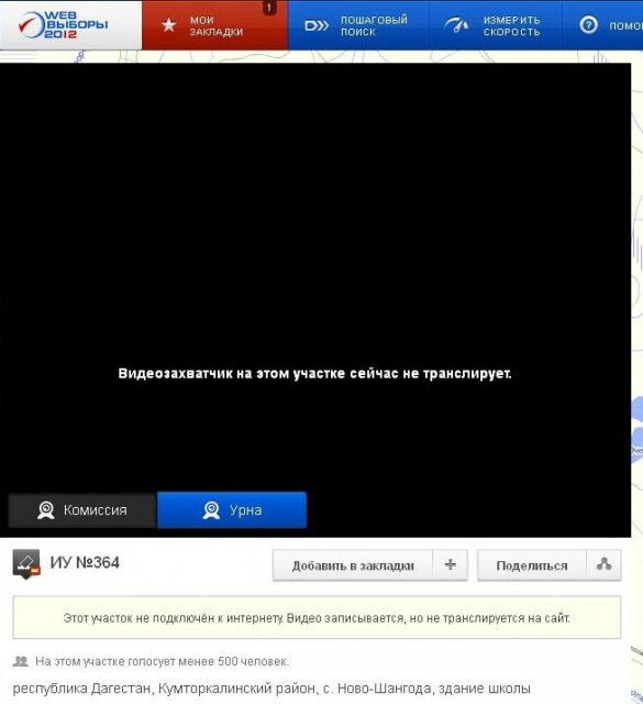 вэб камеры выборы 