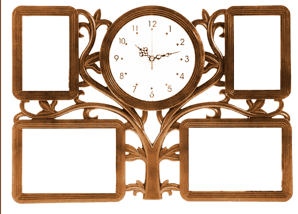 рамка с часами