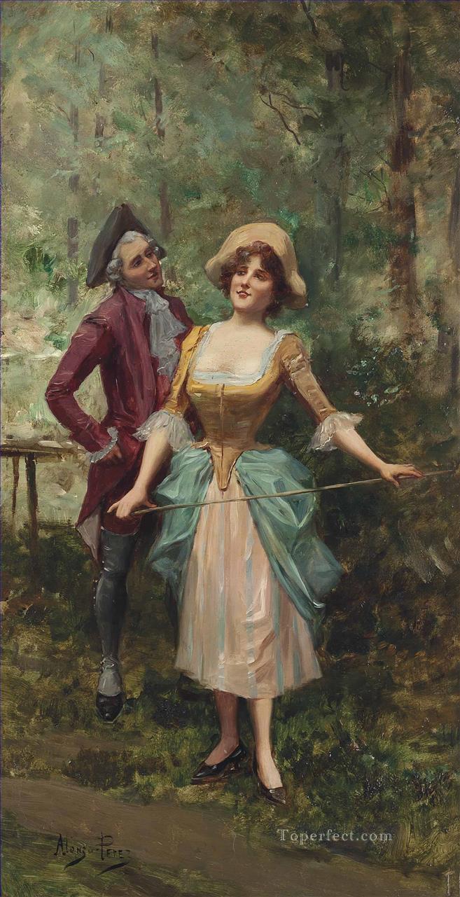 5-The-courtship-Spain-Bourbon-Dynasty-Mariano-Alonso-Perez