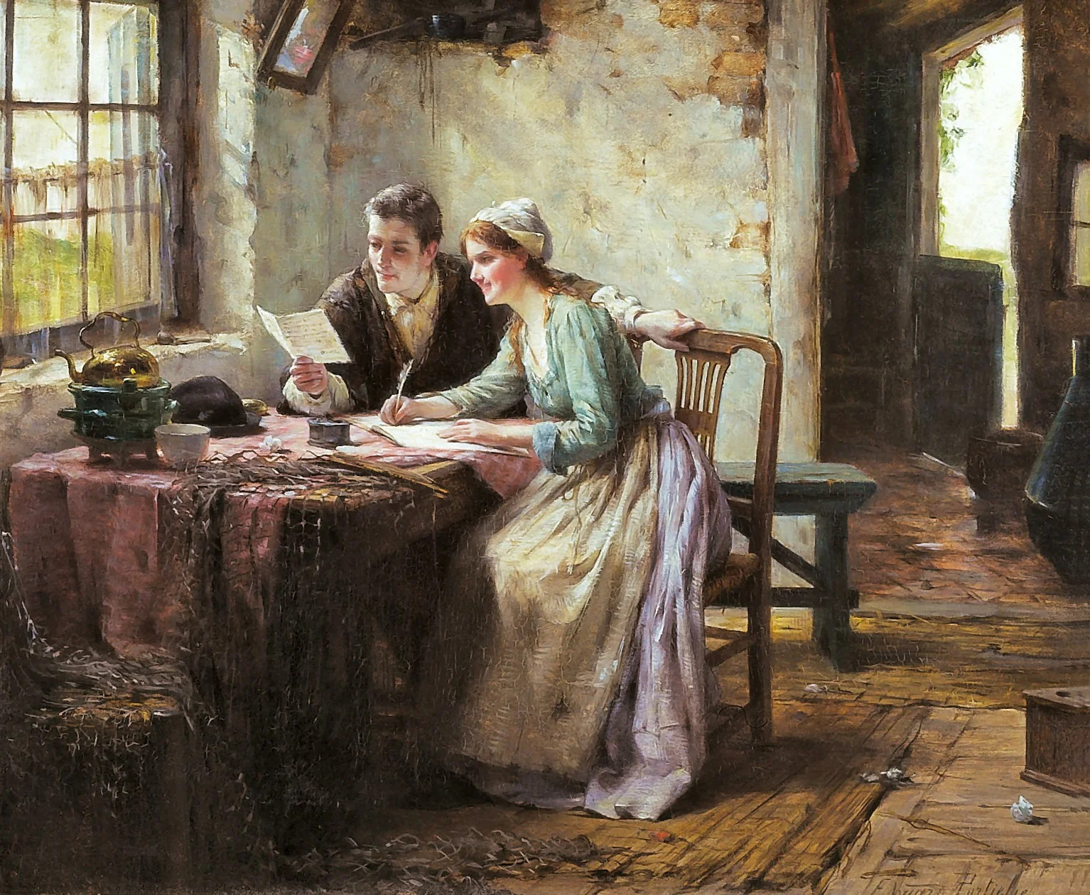 Edward Portielje de brief