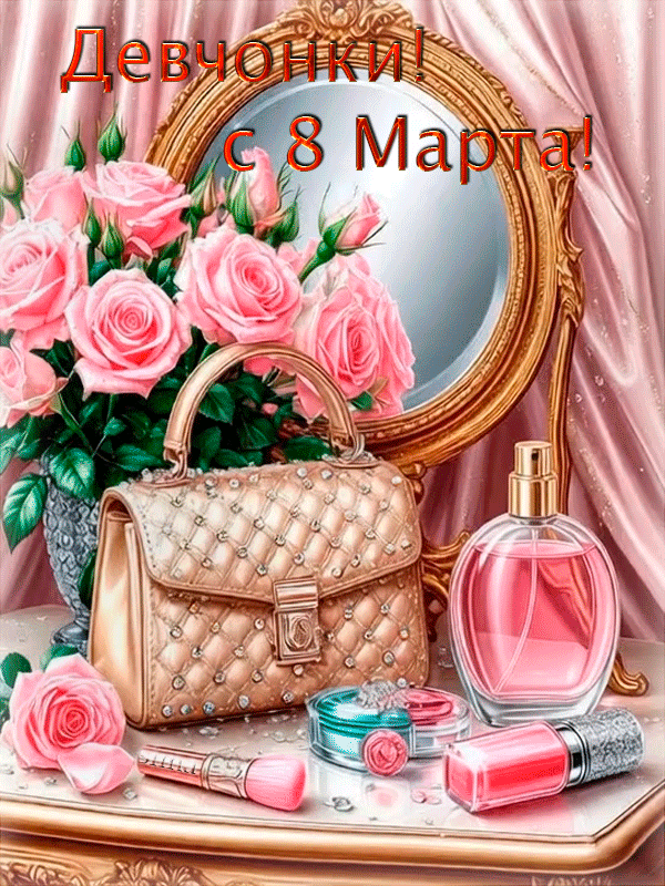 С 8 МАРТА!