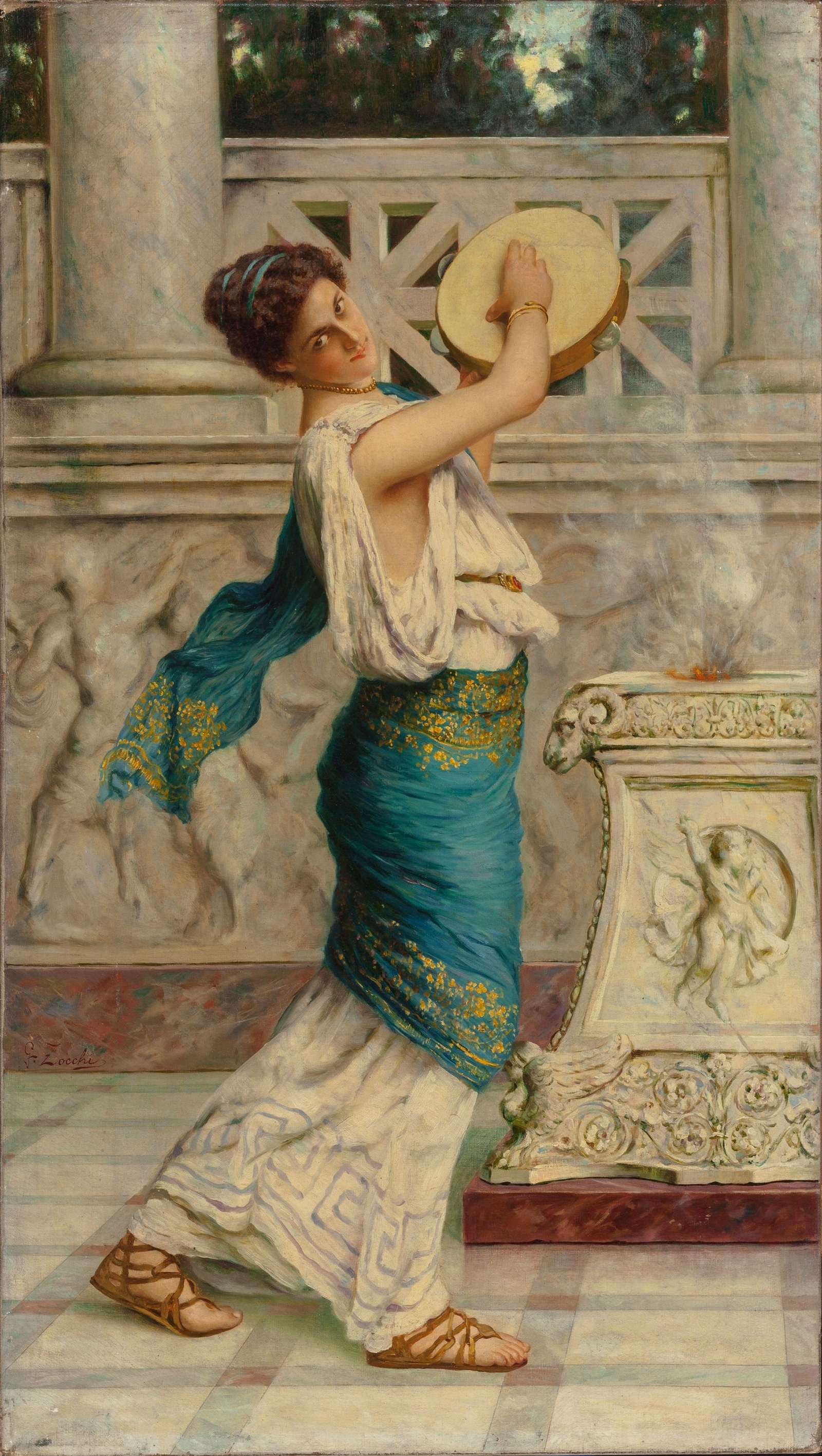 Guglielmo ZOCCHI (1874-1920)-Catherine La Rose (2)