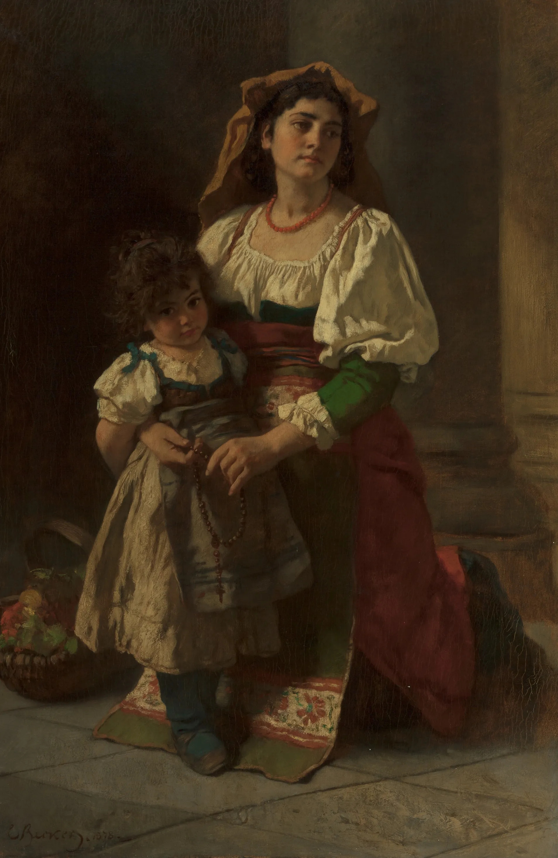 Carl-Becker-Mother-and-child-1878
