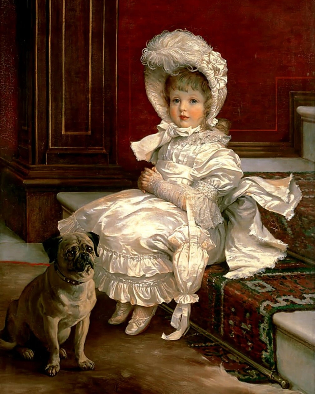 Philip Richard MORRIS (British, 1836-1902)-Catherine La Rose (20)