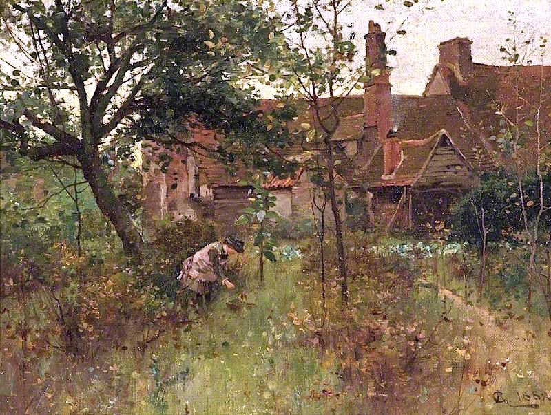 The-Happy-Hours-of-Childhood-Alfred-Augustus-Glendening-oil-painting
