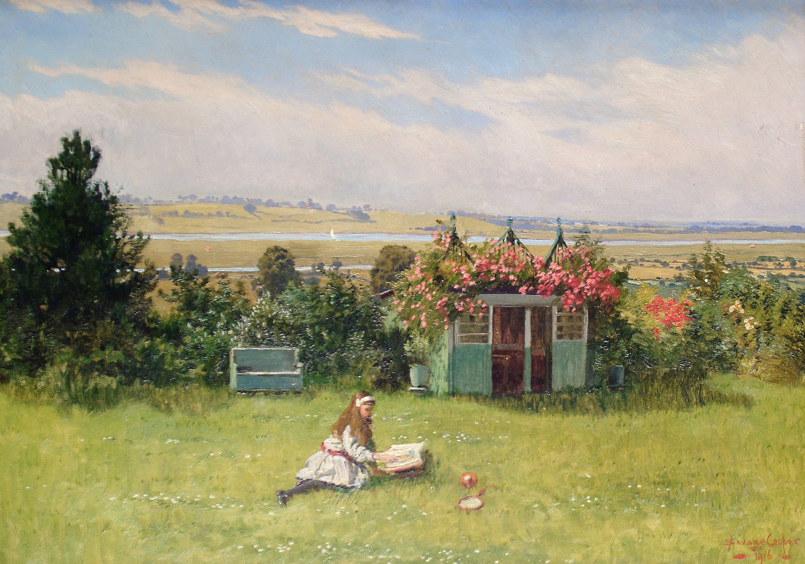 Walter-Savage-Cooper-A-young-girl-www.tuttartpitturasculturapoesiamusica.com