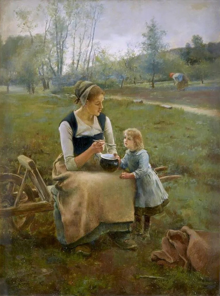 Luis-Jimenez-Aranda-Mother-and-Child-in-the-Fields