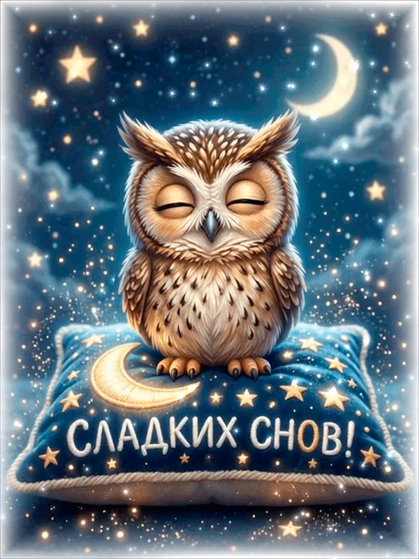 СЛАДКИХ СНОВ!