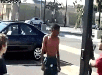 funnygifschubbykidknocksoutbully