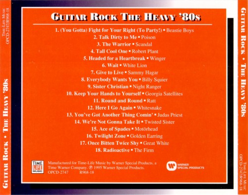Time Life - Guitar Rock - The Heavy 80s b
