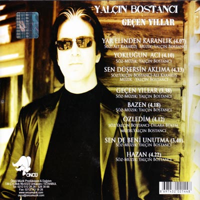 Yalçın Bostancı - Geçen Yıllar (2011)-1
