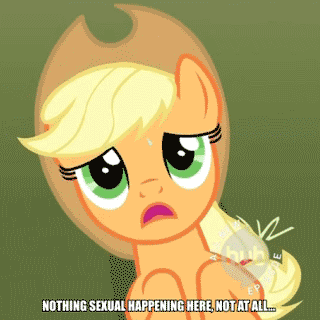 Applejack Suggestive